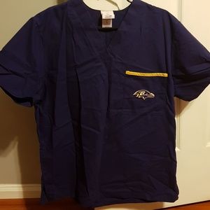 NFL Baltimore Ravens scrubs
